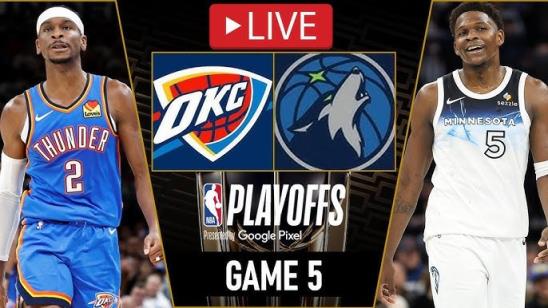 NBA季后赛森林狼 vs 雷霆G5预测:ESPN分析雷霆以71%胜率领先