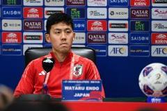 远藤航：日本队的进步源于每一场比赛的积累
