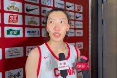 韩旭赞宫指导战术明确且有爱,与张子宇打球很开心