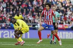 维特塞尔：前15分钟我们本可以3-0领先，巴里奥斯是马竞的未来