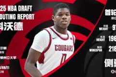 NBA选秀大会：开拓者交易第11顺位科沃德至灰熊