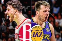 火湖大战引爆西部!NBA官方发布申京VS东契奇海报