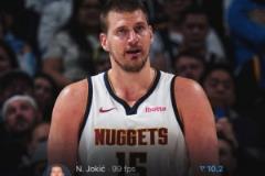 约基奇61分10板10助2断,乔治-卡尔盛赞:MVP!
