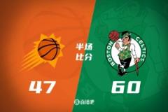 半场战报:绿军领先太阳13分,双探花合砍29分,布克贡献16分4助攻