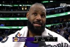 詹姆斯:马霍姆斯是NFL最佳球员,今晚有他和亨利观战很精彩