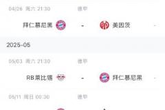 拜仁夺冠前景如何?赛季仅剩5场德甲,领先药厂6分