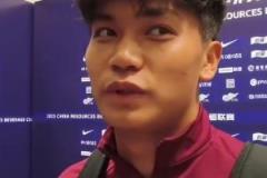 蒯纪闻:中超和青年队差别很大,没有亮眼表现被换下来很正常