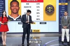 杨毅:威少今天高效 不像第一场虽然救命但17投仅5中