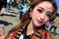 顶级美颜!国内女球迷的美颜真离谱,都要变成小精灵了