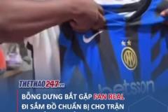 好安达,当皇马球迷被拍到挑选国米球衣时的反应