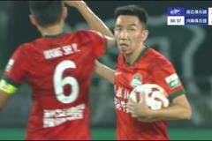 河南2-2战平浙江,刘鑫瑜87分钟头球绝杀