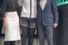 这也是我的球队!蔡崇信夫妇为自由人球员颁发冠军戒指