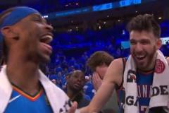 杀入西决!切特赛后吹爆SGA:你知道这是谁吗?MVP!