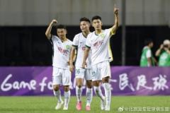  下半场补时阶段，达万和王子铭破门，北京国安2-0完胜石家庄功夫