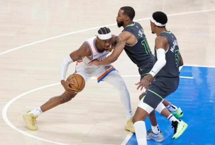 NBA西决G2直播:森林狼vs雷霆(5月23日)亚历山大MVP闪耀