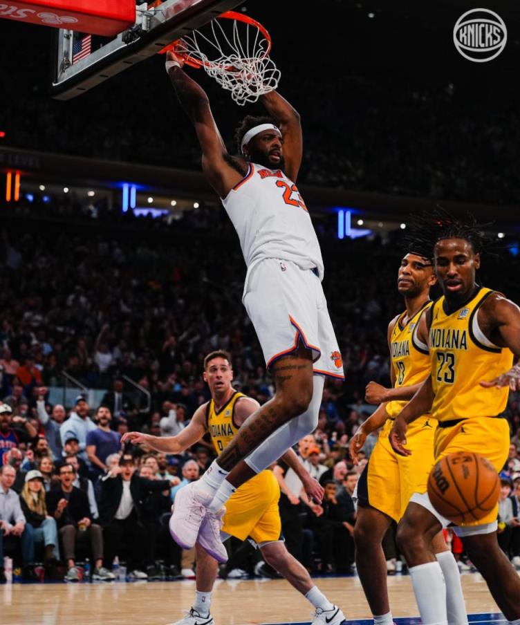 NBA直播:东决尼克斯vs步行者G3(5月26日)步行者能否抢下赛点?