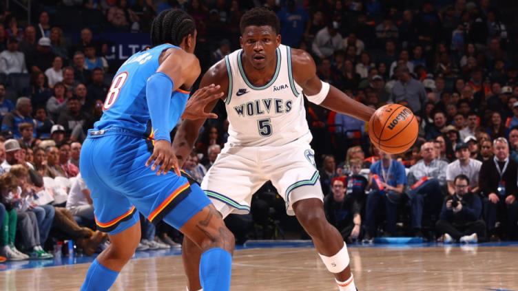 NBA季后赛雷霆对阵森林狼半场战报 双子星闪耀明尼苏达雷霆半场领先8分
